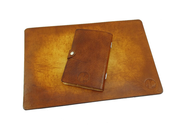 Leder Notizbuch 4EVER OX Lion - S - Nachfüllbar