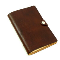 Leder Notizbuch 4EVER OX Maroon - S - Nachfüllbar