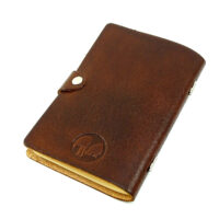 Leder Notizbuch 4EVER OX Maroon - S - Nachfüllbar