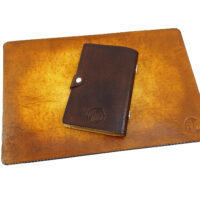 Leder Notizbuch 4EVER OX Maroon - S - Nachfüllbar