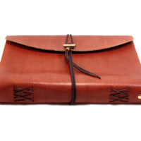 Leder Tagebuch Soft OX Classic Lion - Din A4