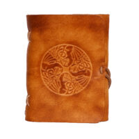 Leder Notizbuch Soft OX Scuff - Celtic Birds - Din A6