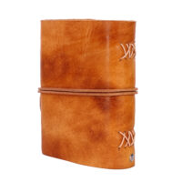Leder Notizbuch Soft OX Scuff - Celtic Birds - Din A6