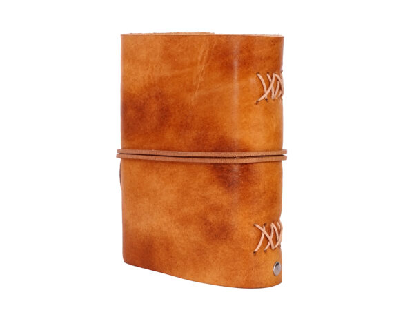 Leder Notizbuch Soft OX Scuff - Celtic Birds - Din A6