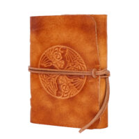 Leder Notizbuch Soft OX Scuff - Celtic Birds - Din A6