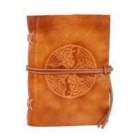 Leder Notizbuch Soft OX Scuff - Celtic Birds - Din A6