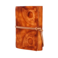 Leder Notizbuch Soft OX Scuff - Circle - Din A6