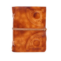 Leder Notizbuch Soft OX Scuff - Circle - Din A6