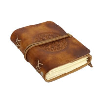 Leder Notizbuch Soft OX Scuff - Mandala - Din A6