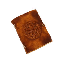 Leder Notizbuch Soft OX Scuff - Mandala - Din A6