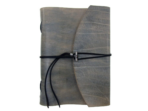 Leder Tagebuch Soft OX Classic Stony - Din A4