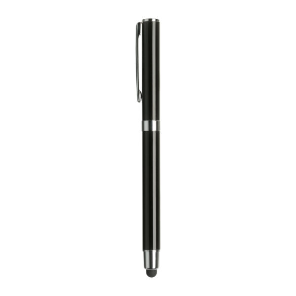Tintenroller mit Soft-Touch-Spitze Schwarz - Tech II – Bild 4