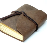 Leder Notizbuch Box OX Raw Cocoa- Din A6