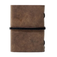 Leder Notizbuch Box OX Raw Cocoa- Din A6