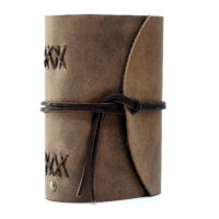 Leder Notizbuch Box OX Raw Cocoa- Din A6