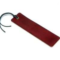 Leder Lesezeichen OX Bloody