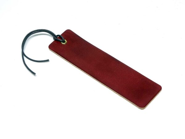 Leder Lesezeichen OX Bloody