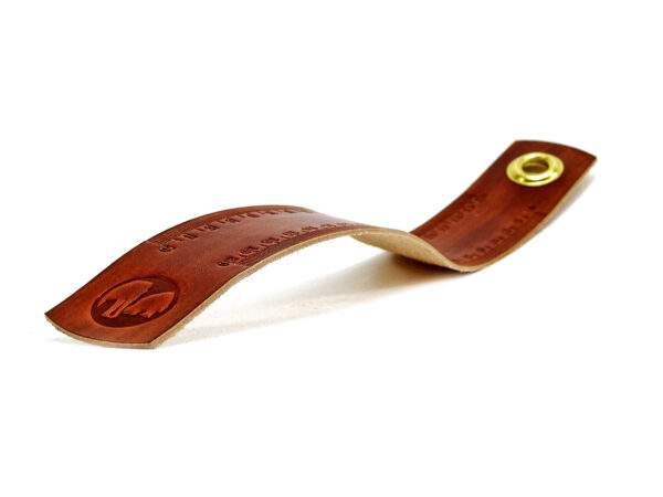 Lineal in Rindleder - OX Ruler Browny 20 - Zentimetermaß mit 20 cm Skala