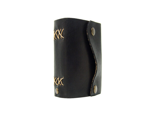 Leder Notizbuch - Soft OX Pocket Wave - Blacky