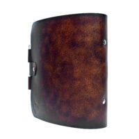 Leder Ringbuch Ordner OX Office PaperJail Antique Maroon - Din A5