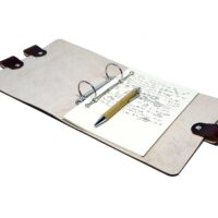 Leder Ringbuch Ordner OX Office PaperJail Antique Maroon - Din A5