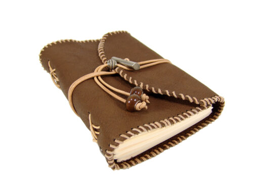 Leder Tagebuch Buffalo Jessy Chocolate - Din A6