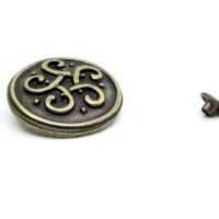Zierniete Keltischer Knoten Antik-Look Gold