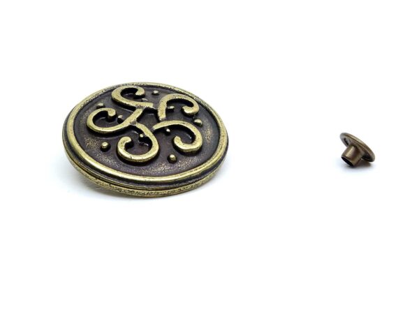 Zierniete Keltischer Knoten Antik-Look Gold