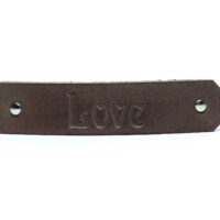 Leder Haarspange - Box OX Stripe Cocoa Love - Vickys World