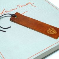 Leder Lesezeichen OX Lion Celtic Heart