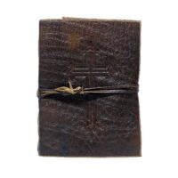 Leder Tagebuch Gaucho - Kreuz