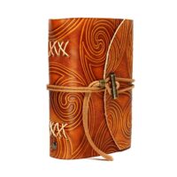Lederbuch - Soft OX Classic Swirl - Caramel - Din A6