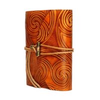 Lederbuch - Soft OX Classic Swirl - Caramel - Din A6