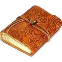 Lederbuch - Soft OX Classic Swirl - Caramel - Din A6