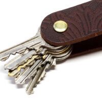 Schlüssel Organizer - OX Paisley Dark - Gold & Silber – Bild 3