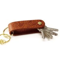 Schlüssel Organizer - OX Paisley Light - Gold & Silber – Bild 5