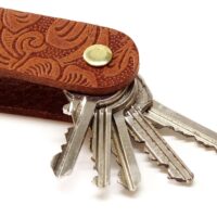 Schlüssel Organizer - OX Paisley Light - Gold & Silber – Bild 3