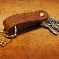 Schlüssel Organizer - OX Paisley Light - Gold & Silber – Bild 13