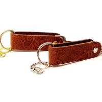 Schlüssel Organizer - OX Paisley Light - Gold & Silber