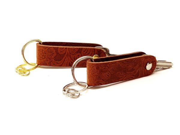Schlüssel Organizer - OX Paisley Light - Gold & Silber