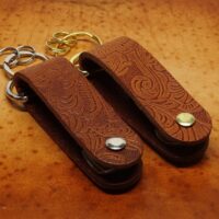 Schlüssel Organizer - OX Paisley Light - Gold & Silber – Bild 14
