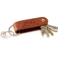 Schlüssel Organizer - OX Paisley Light - Gold & Silber – Bild 7