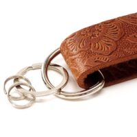 Schlüssel Organizer - OX Paisley Light - Gold & Silber – Bild 8