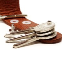 Schlüssel Organizer - OX Paisley Light - Gold & Silber – Bild 12