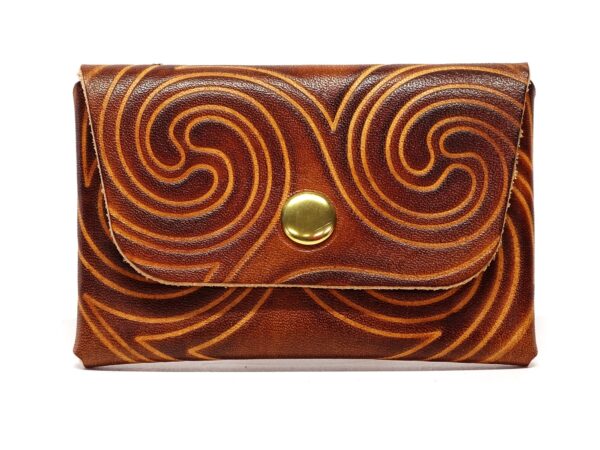 Karten Etui - Cards & Cash Swirl Dark