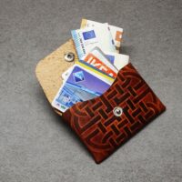 Karten Etui - Cards & Cash Wattle Dark