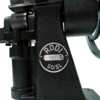 RODI 50SL Leder Schärfmaschine Riemenschneider - Detailansicht Typenschild