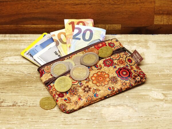Kork Portemonnaie - Geldbörse - Easy - Garden