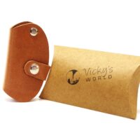 Leder Schlüsselbund - Etui - Saddle Box OX - Caramel
