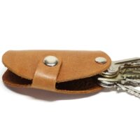 Leder Schlüsselbund - Etui - Saddle Box OX - Caramel